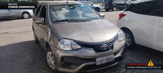 TOYOTA ETIOS 1.3 X 16V FLEX 4P AUTOMÁTICO